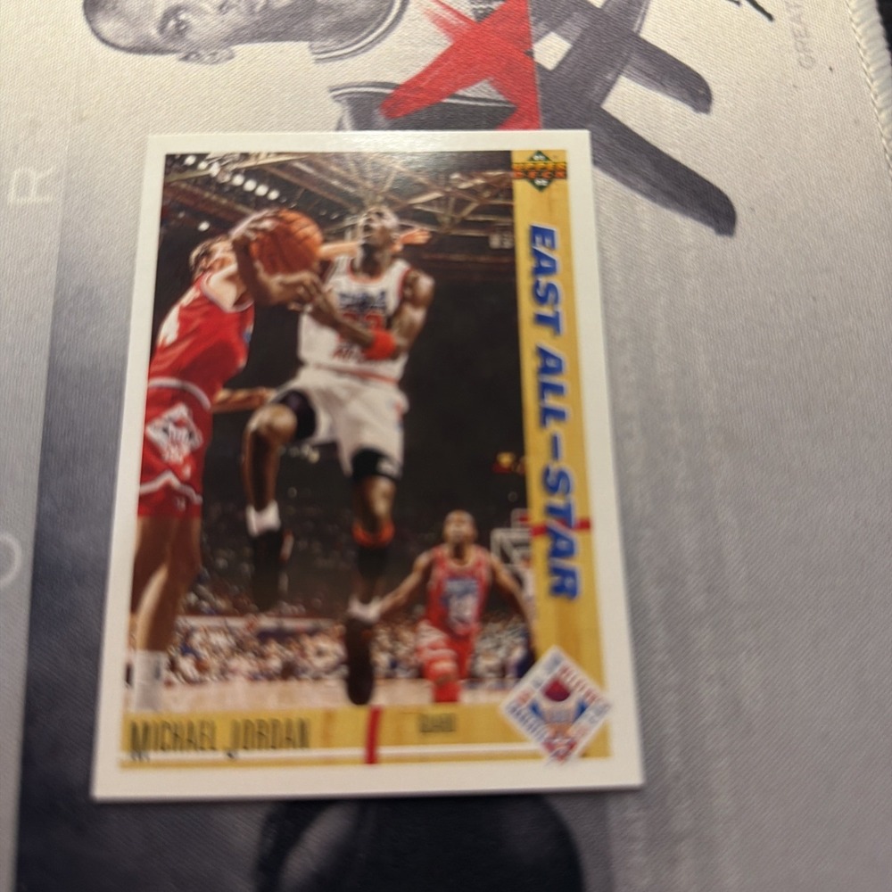Michael Jordan 1991-92 Upper Deck East All-Star #69 Chicago Bulls NBA Card